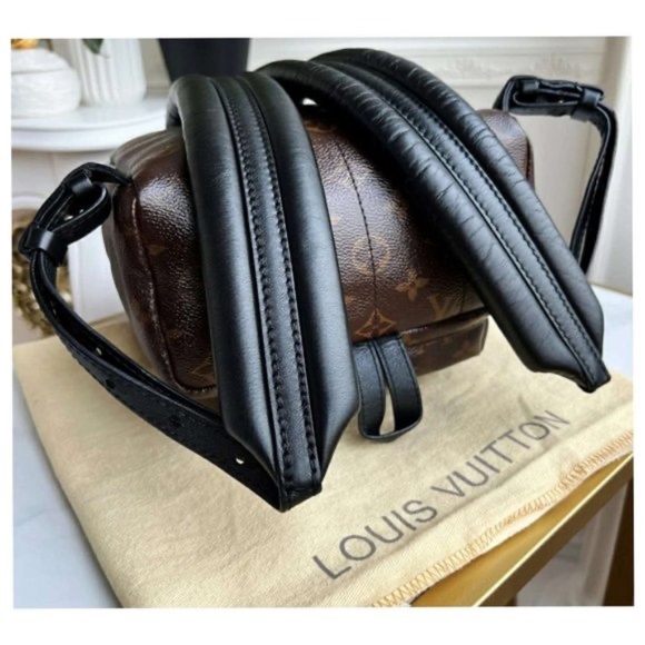 100% AUTHENTIC LOUIS VUITTON PALM SPRINGS PM MONOGRAM BACKPACK BAG - Picture 8 of 13